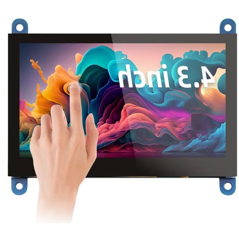 Pi Zero - 2026 Neuer kapazitiver Touchscreen 4,3-Zoll-LCD-Bildschirm 800x480