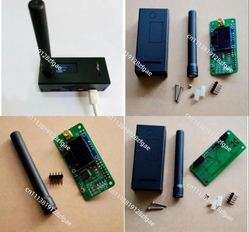 Pi Zero - VHF UHF Digitaler Datenübertragungshat mit OLED-Metallgehäuse,