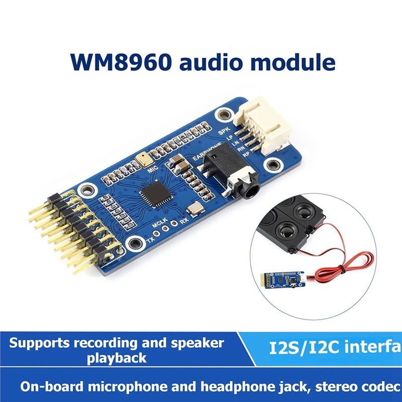 Pi Display - WM8960 für Raspberry Pi 5/7 Zoll