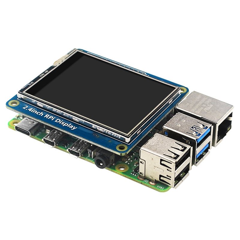 Pi Zero - ELECT – Kompatibles 2,4-Zoll-Touchscreen-Displaymodul mit SPI-Schnittstelle