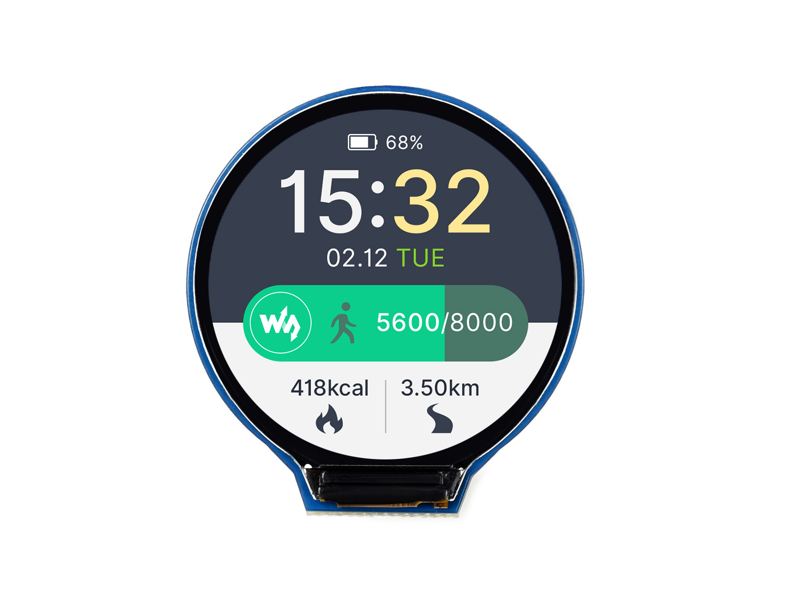Waveshare 1,28 Zoll rundes LCD – Pi Display Bewertung und Preis