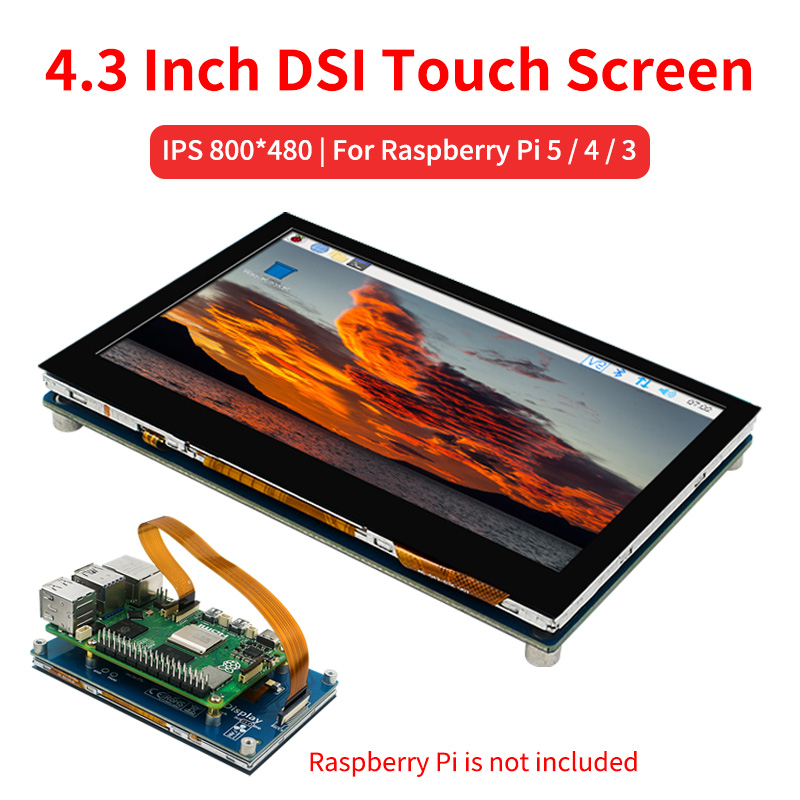 4,3-Zoll-DSI-Touchscreen für R – Pi 5 Case Bewertung und Preis