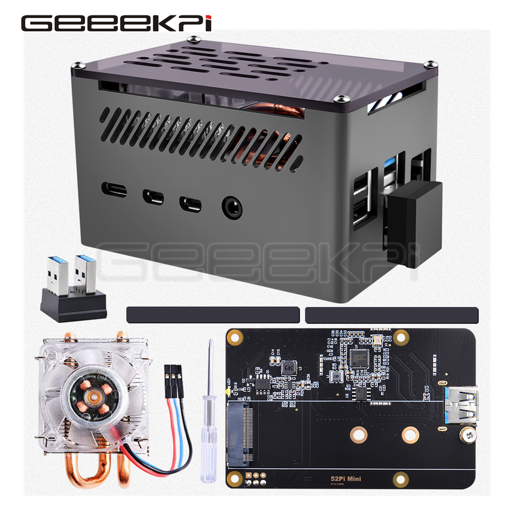 GeeekPi Aluminium-Ziegelgehäus – Pi 4 Case Bewertung und Preis